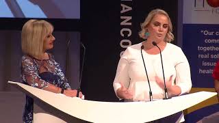 Jelena Dokic  An Advocate for the Kiss Violence Against Women Goodbye Campaign [upl. by Carothers]