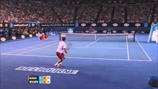 Wawrinka v Nadal Highlights Mens Final  Australian Open 2014 [upl. by Nuaj664]