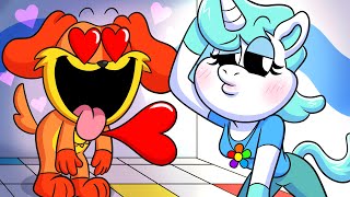 DOGDAY LOVES CRAFTYCORN Poppy Playtime 3 Animation [upl. by Aisila790]