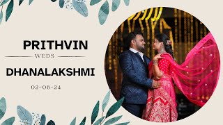 Prithvin amp Dhanalakshmi A Spectacular South Indian Wedding Hilights [upl. by Sabina]