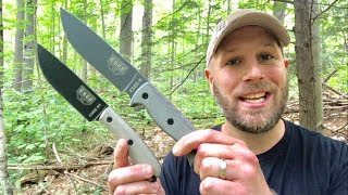 ESEE 6 VS ESEE 6HM Who Wins Survival Knife Showdown  Only One Can Be The Victor [upl. by Myrna709]