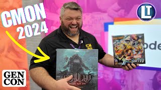 Top Board Games from CMON and ASMODEE at GENCON 2024 [upl. by Ellirpa144]