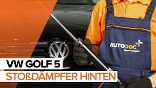 Wie Golf 4 Stoßdämpfer hinten wechseln ➿ [upl. by Ferwerda8]