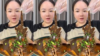 fish asmr mukbangeating showchinese food [upl. by Chlores]