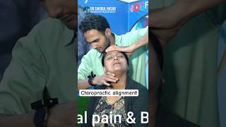 Chiropractic alignment for back pain bu drsakibulhasan chiropractor backpainrelief shorts [upl. by Oinotna]