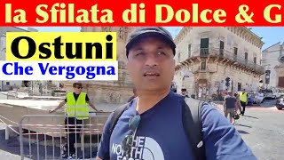 la Sfilata di Dolce amp G in Ostuni  non sono daccordo [upl. by Clute]