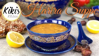 Harira Suppe sehr lecker und einfach  marokkanische Fastensuppe  Ramadan Rezept  Suppe  2 [upl. by Aldridge]