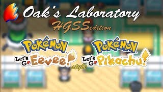 Oaks Laboratory HGSS  Pokémon Lets Go Pikachu amp Eevee Style [upl. by Ybbil]