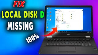 How To Fix Drive D Local Disk D Not Showing UP On My Computer In windows 10 amp 11 [upl. by Candi922]