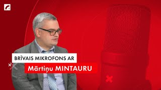 Mārtiņš Mintaurs  Brīvais mikrofons [upl. by Anaiek768]