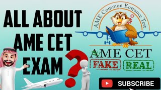 AME CET ENTRANCE EXAM  AME CET  FAKE ENTRANCE EXAM SUPERSONIC FLYER [upl. by Euqinahs]