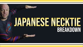 HOW TO do the Japanese Neck Tie Neck Crank in BJJ [upl. by Raab849]