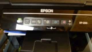 How to Scan with the Epson XP 200 [upl. by Nyberg]