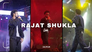 Rajat Shukla Live In Jaipur  College Concert  Showreel [upl. by Orthman]