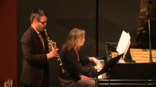 Mvt 1SaintSaëns clarinet sonata [upl. by Penland]