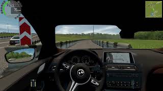 BMW M6  City Car Driving  Logitech G29 [upl. by Frances307]