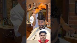 Helicopter hair cutting viralvideo [upl. by Aneer608]