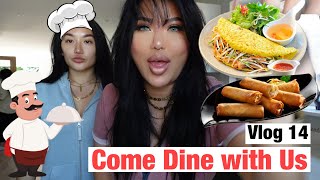 COOK WITH US  SPRING ROLLS  VLOG EP 14 [upl. by Zedecrem]