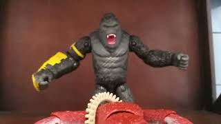 Kong vs skar king stopmotion trending grumpycwl cool godzillaxkongthenewempire kong skarking [upl. by Eraste220]