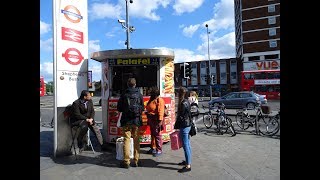 Londons quotSecretquot amp Very Small Falafel Wrap Shop Fresh Made Egyptian Street Food in Shepherds Bush [upl. by Ailic]