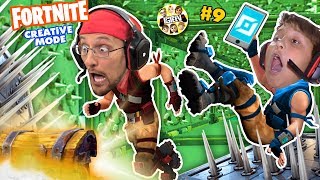 FORTNITE CREATIVE MODE FGTEEV Challenge Game Dad vs Son 9 [upl. by Reames]