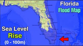 Florida Sea Level Rise Visualization [upl. by Acillegna]