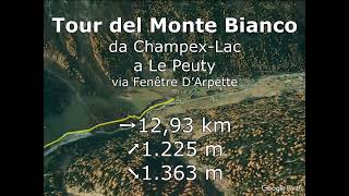 Tour del Monte Bianco  tappa 5 [upl. by Ivers]