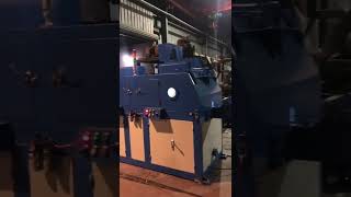 Steel Wire Rod Rebar amp Bar Process polishing and grinding sanding machine [upl. by Acceber]