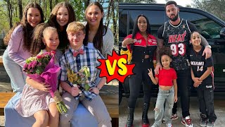 The Rush Fam FamousTubeFamilyvs Haschak Sisters Real Name and Ages 2024 [upl. by Notrem40]