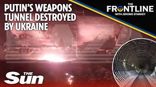 Ukraine bombs Putin’s 4000 mile Chinese weapons rail tunnel The Frontline with Jerome Starkey [upl. by Eduam]