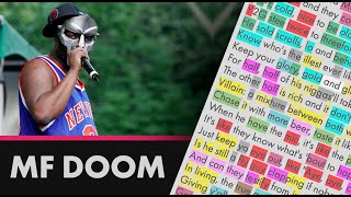 MF DOOM  Accordion  Lyrics Rhymes Highlighted 211 [upl. by Bazar918]