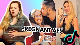 Best TikTok Pregnancy Compilations tik tok Pregnant memes funny Tik Tok US UK [upl. by Eiba]