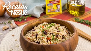 Arroz con almendras y arándanos• Recetas Nestle CAM [upl. by Leboff]