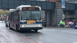 MTA NYCT Bus Orion VII NG 4689 on Q17 Bus School Tripper at Main St40 Rd [upl. by Ferrigno364]