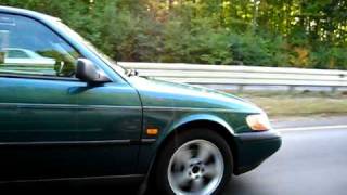 1995 Saab 900 SE 25quot Exhaust no Cat [upl. by Eirolav575]