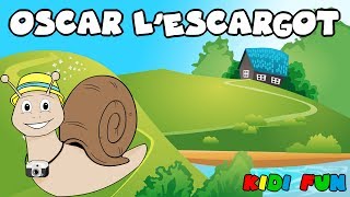 Kidi Fun  Oscar lescargot Chanson pour enfants [upl. by Ilojna]