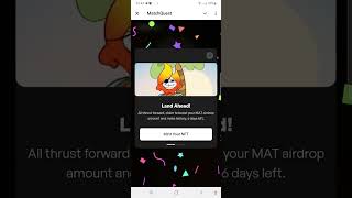 How To Claim Land Ahead NFT From MatchQuest Bot Matchain To Your Wallet [upl. by Harahs]