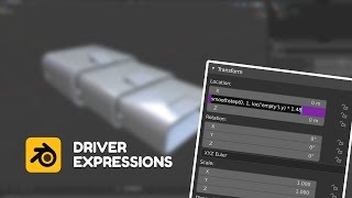 Driver Expressions for Animations in Blender  Quick Tip [upl. by Conners]