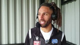 Ryan Shotton post Hanley Town 4 vs Vauxhall Motors 0 [upl. by Nehtanoj35]