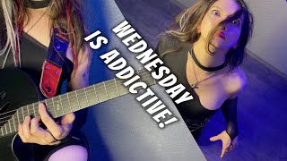 WEDNESDAY The Most VIRAL Dance Youve Ever Seen On Guitar [upl. by Namrehs]