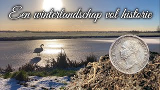 Een winterlandschap vol historie  Metaaldetectie  18 januari 2024 [upl. by Elrae]