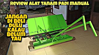 Review alat tanam padi manual buatan indo [upl. by Phipps870]