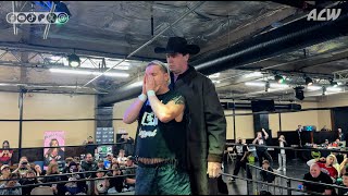 JBL gives James Ellsworth a Clothesline from Hell  acw [upl. by Eitsyrk]