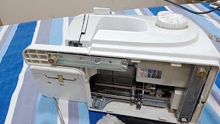 What to do when HANDLE WHEEL jam stucking amp noise problem in Singer sewing machine 8280 [upl. by Ycnuahc493]