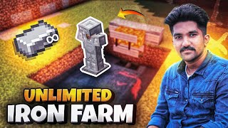 We Made Easiest IRON FARM In Minecraft😍🔥 Minecraft MALAYALAM [upl. by Llenet274]