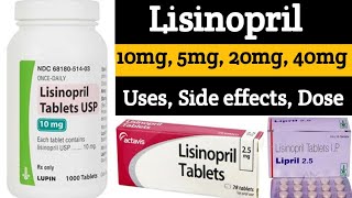 Lisinopril For High Blood Pressure  How To Take It Correctly Side Effects by lecturesbyanayakmu [upl. by Akeinahs]