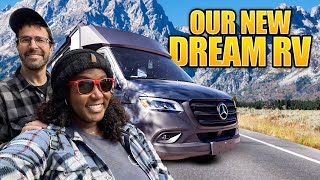 Swapping our Van for NEW 2024 Winnebago Ekko Sprinter RV Tour  RV LIFE [upl. by Borras947]