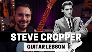 Steve Cropper Guitar  3 Essential Licks [upl. by Ainoet]