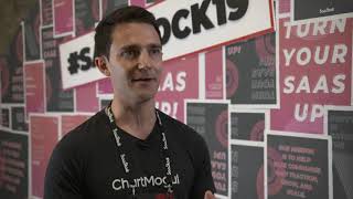 Nick Franklin CEO of ChartMogul reveals the top SaaS trends for 2020 at SaaStock 2019 [upl. by Asiralc900]