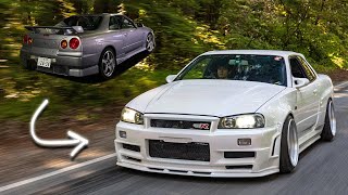 Building the POOR MAN’S R34 GTR in UNDER 10 Minutes Amazing Transformation [upl. by Letsirhc]